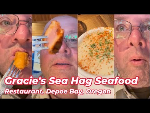 Gracie's Sea Hag Seafood Restaurant Depoe Bay Oregon on US Highway 101