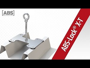 Product-video anchorage point trapezoidal roof ABS-Lock X-T
