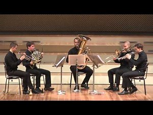 Malcolm Arnold - Brass Quintet No. 1 Op. 73 - III. Con brio