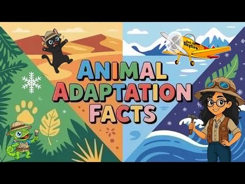 Animal Adaptation Cool Facts | Online Course for Kids | Discovery Lab