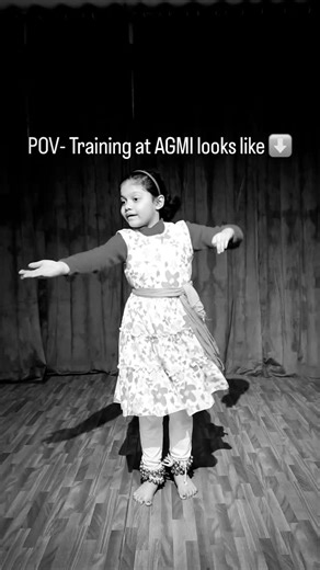 Dance With Agmi on Instagram: "Meet our Tarushi She is 7 years old and has been training at AGMI for almost 2 years now. We are so proud of her growth❤️🧿. Admissions open for the year 2026 …. Call- 9999198513 today! …. #dancewithagmi #paschimvihar_west_delhi #paschimvihar #danceclass #kidsdanceclass"