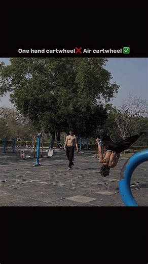ᴅᴜꜱʜʏᴀɴᴛ | One hand cartwheel❌ Air cartwheel ✅ | Instagram