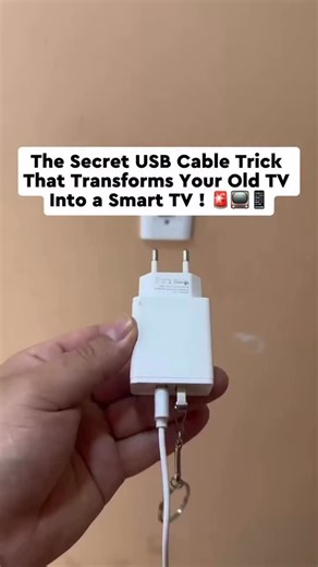 Infotech Tutoriales on Instagram: "We reveal a hidden secret about USB cables that most people don’t know. We show you how to use your phone’s USB charger cable to connect to your TV’s USB port, then guide you through downloading a special video app from Infotec Tutorials. By following these simple steps—selecting your TV brand in the app and waiting for installation—you can completely transform your old TV into a fully updated smart TV system, making it useful again instead of obsolete. #USBCab