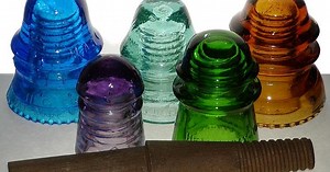 How to Make a Glass Insulator Light