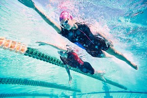 How to find the right body position in the swim