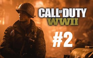 【严重剧透警告】使命召唤14：二战 单人战役剧情 Part 2 Mission 2 Operation Cobra 1080P超清