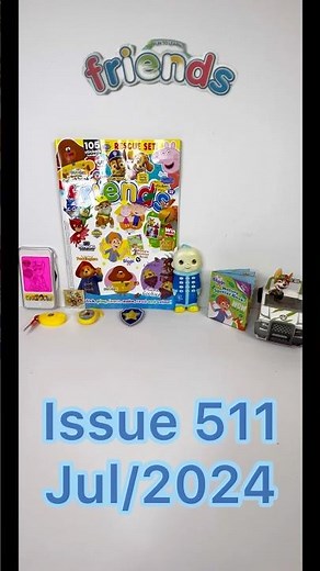 Fun to learn friends magazine, issue 511, Jul/2024, 2 Amazing gifts📱🌝 #cbeebies #redan_funtolearn