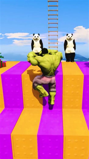 GTA 5 Epic Water Ragdolls Hulk Jump/Fails Ep 9 #shorts