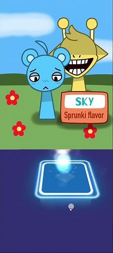 🩵 Sky crying dance 🩵 | Sprunki Incredibox #sprunki #sky #cute #dance #crying #funny #jevin #simon
