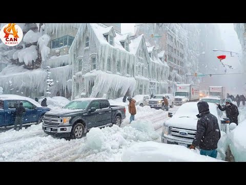 Urban Winter Nightmares Caught on Camera #7 - Extreme Dangerous Plow Truck Fails