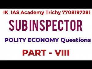 TNUSRB SI Question DISCUSSION PART 8