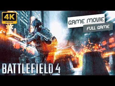 Battlefield 4 - Game Movie | Full Campaign Walkthrough Gameplay | No Commentary | 4K 60FPS