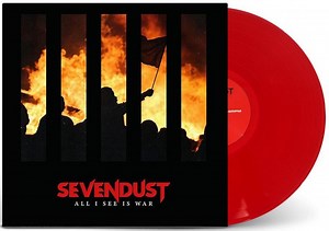 Sevendust – All I See Is War (2018, Transparent Red, Vinyl)
