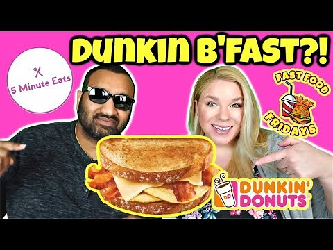 Dunkin' Donuts Sourdough Breakfast Sandwich Review