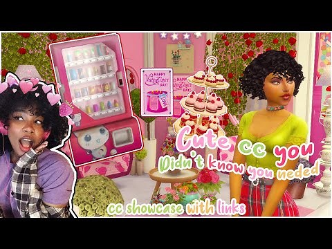 The cutest CC Ever! 😍🎀 || Sims 4 CC showcase w/Surprise