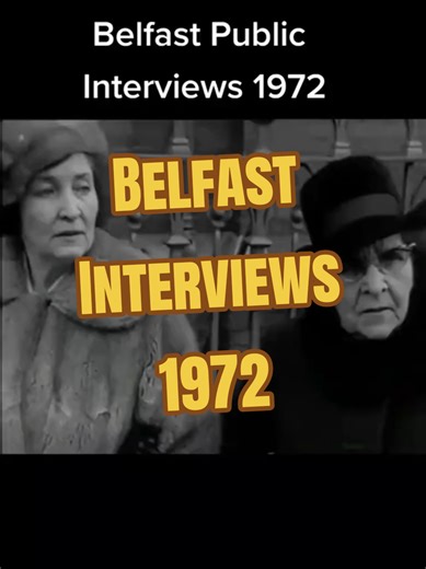 Belfast Public Interviews 1972 after a night of violence. This fascinating footage from the RTÉ
