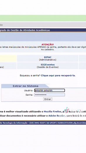 Como Inserir Certificado como Atividade Complementar no SIGAA