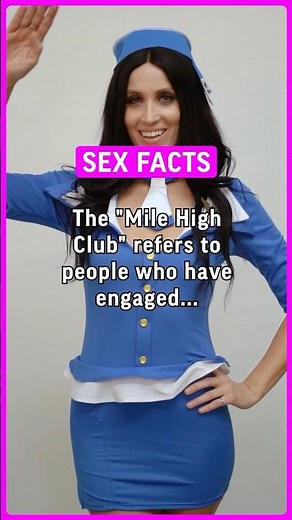 The "Mile High Club" refers to people who have engaged in sexual activity on an airplane #sex #facts