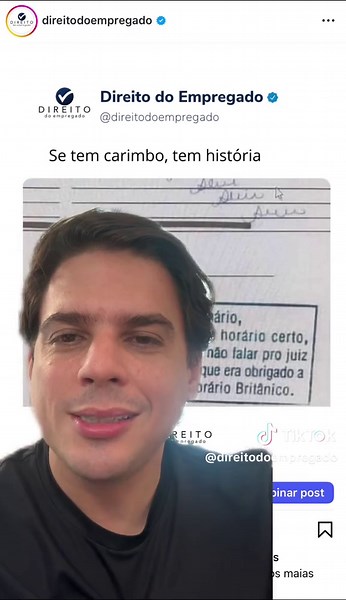 Folha de Ponto Manual e Horário Britânico