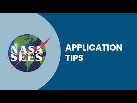 Applying for the SEES Summer High School Internship - Application Tips