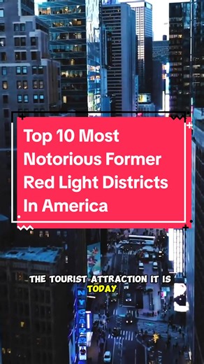 Top 10 Most Notorious Former Red Light Districts In America #unitedstates #regions
