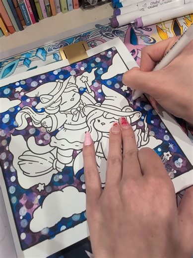 Replying to @taaymariie8 I usually only do one layer of each step and then may or may not go back in with the colorless blender step if I see some empty spaces. The trick is to do a second or even third layer of each step and move on completely! A good rule of thumb is to add just a little more when you think you're done! #cozycoloring #cozycoloringtutorial #jadesummer #colortok #colorwithme