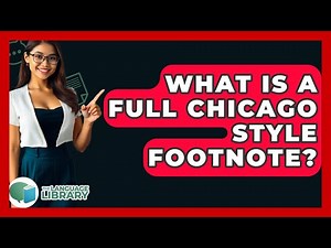 What Is A Full Chicago Style Footnote? - The Language Library
