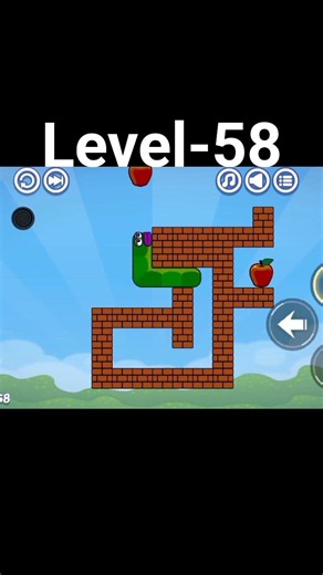 Most Players Fail Here! 😵 | Snake & Apple Level 58 🐍🍎