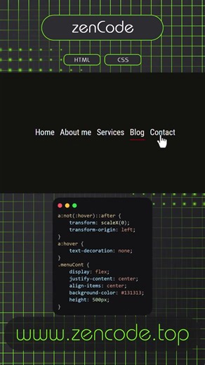 Menu Hover Effect