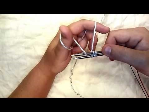 How to knit Judy's Magic Cast On with Magic Loop EASY