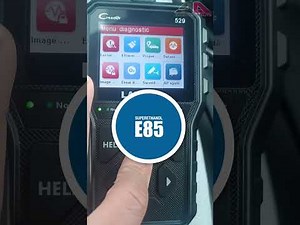 Launch #CR529 mieux que #NT301 Foxwell idéal pour effacer les défauts causés par l'éthanol E85,P0170