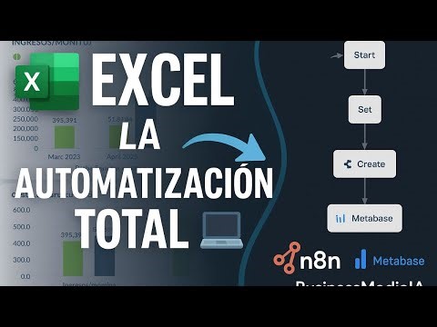 De Excel a la automatización total 💻 | n8n + Metabase paso a paso