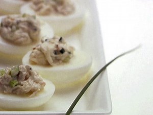 Deviled Eggs With Crab