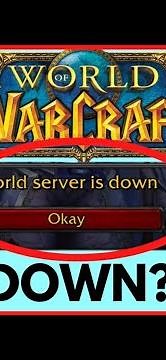 World of Warcraft is Down | "World server is down" error message | How to fix World of warcraft