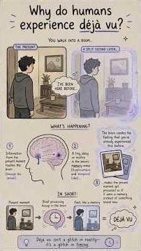 Why do humans experience déjà vu?