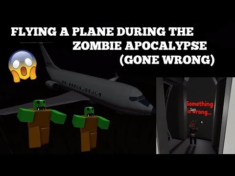 GOING TO THE AIRPORT DURING A ZOMBIE APOCALYPSE (GONE WRONG) || ROBLOX - Zombie Aftermath