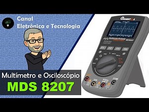 Multimeter and Oscilloscope (for real) in one device: MDS8207