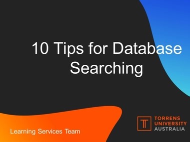 LibGuides: Getting Started: Databases