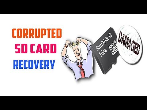 Recover Data from Corrupted SD Card (Corrupted SD Card Recovery) Tech Zaada