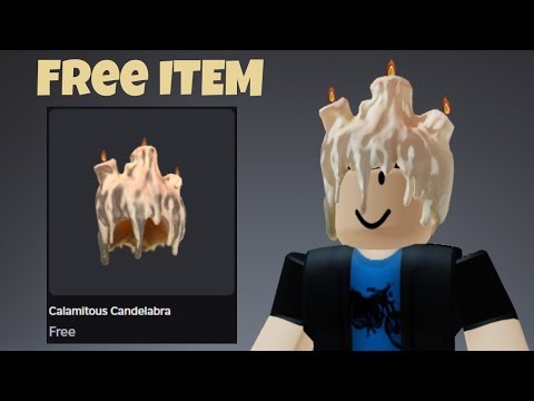 Free Roblox Item! How To Get Calamitous Candelabra In Halloween Spotlight | Roblox Event | Free Item