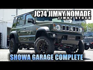【NEW STOCK】登録済み未使用車！コンプリートカスタム済みのジムニーノマド！