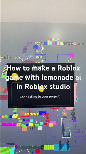 How to make a Roblox game with lemonade ai in Roblox studio