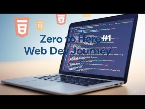 Start Of My Web Development Journey Zero To Hero #1