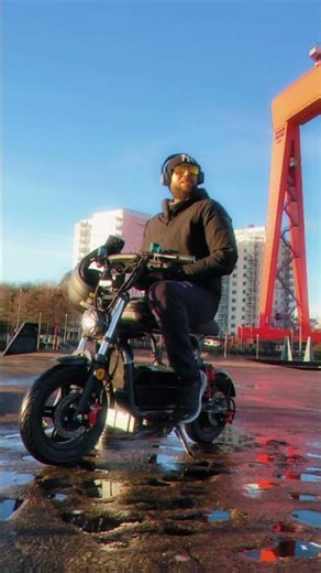 watch this electric iscooter dx5 come to life!