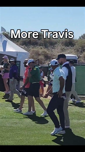 Wednesday at The Waste Management Open Pro-Am #pga #wmopen #traviskelce #scottsdale #golf #arizona