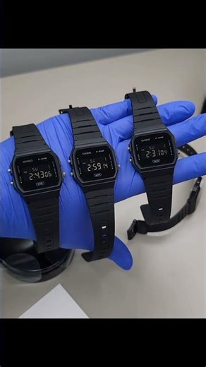 Casio F91w Mod - Stealth Bomber - Modatronic.com #watches #watchmaniac #digitalwatch #casio #budget