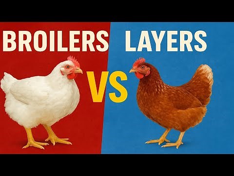 Broilers vs Layers