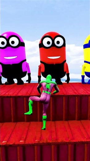 GTA 5 Epic Water Ragdolls | Spider-Man Jumps / Fails ep.17114 #shorts