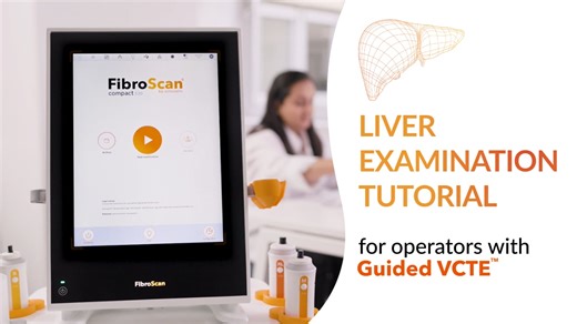 FibroScan® - Liver examination tutorial with Guided VCTE™