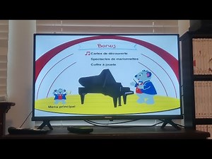 Baby Mozart: Festival musical European French 2003 DVD Menu Walkthrough